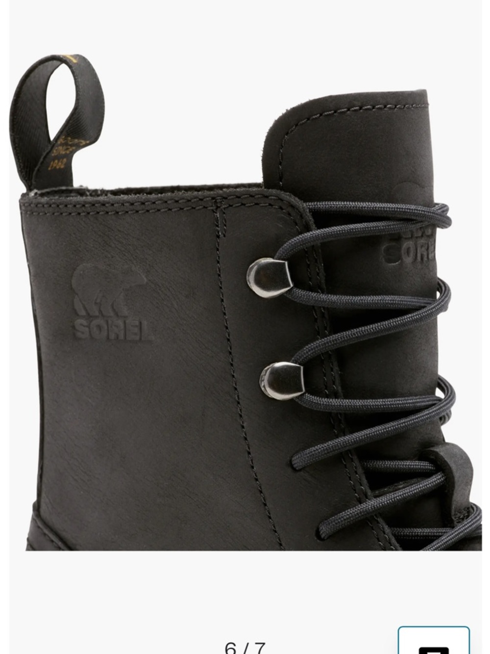 Sorel Hi-Line Platform Combat Boot - Picture 13 of 13